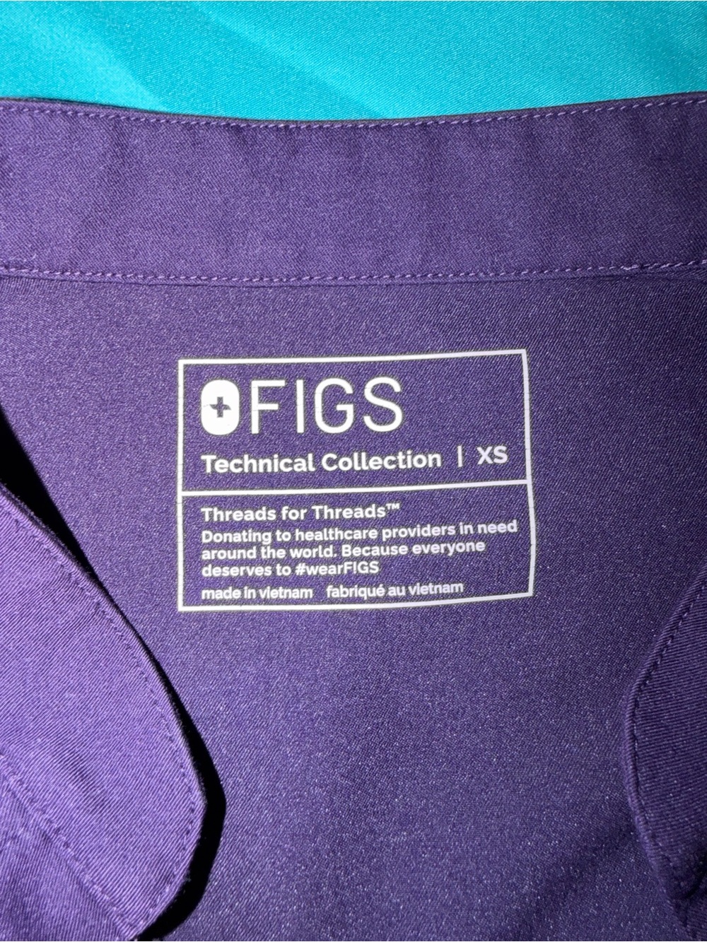 Figs XS Rafaela Cargo Scrub Jumpsuit Regular Length